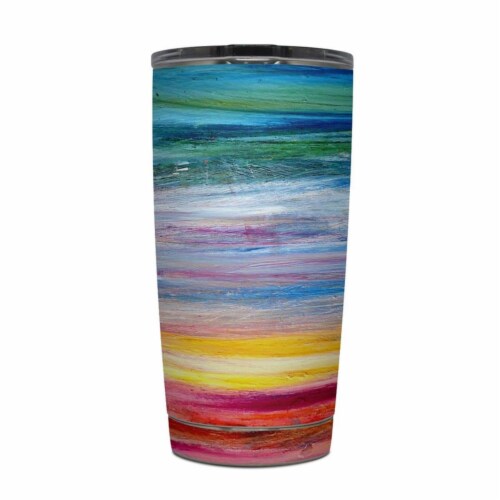DecalGirl Y20-WFALL Yeti Rambler 20 oz Tumbler Skin - Waterfall Perspective: front