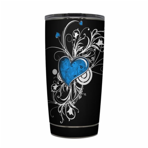 DecalGirl Y20-YOURHEART Yeti Rambler 20 oz Tumbler Skin - Your Heart Perspective: front