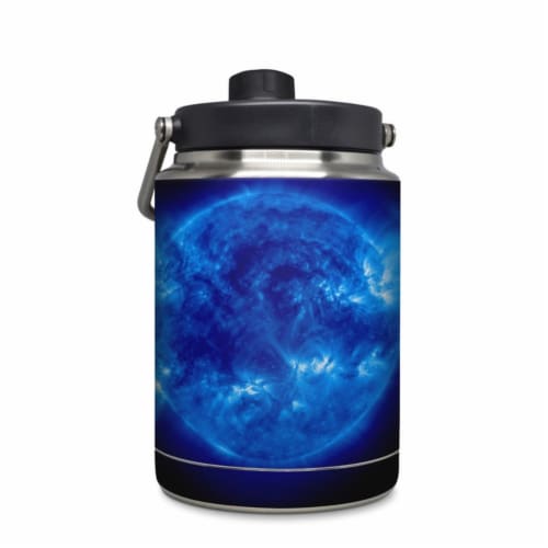 DecalGirl YHG-BGIANT Yeti Rambler 0.5 gal Jug Skin - Blue Giant Perspective: front