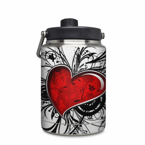 DecalGirl YHG-MYHEART Yeti Rambler 0.5 gal Jug Skin - My Heart Perspective: front