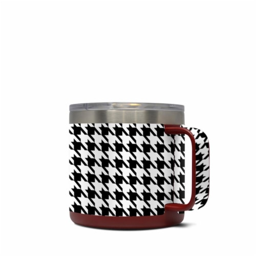 DecalGirl Y14-HTOOTH Yeti 14 oz Mug Skin - Houndstooth Perspective: front