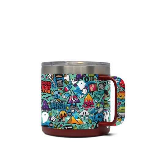 DecalGirl Y14-JTHIEF Yeti 14 oz Mug Skin - Jewel Thief Perspective: front