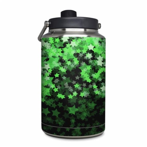 DecalGirl YOG-STARDUST-SPR Yeti Rambler 1 gal Jug Skin - Stardust Spring Perspective: front