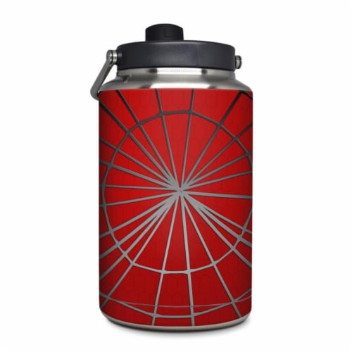 DecalGirl YOG-WEB Yeti Rambler 1 gal Jug Skin - Webslinger Perspective: front
