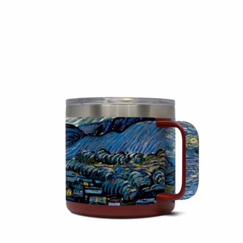 Decalgirl Y14 Vg Snight Yeti 14 Oz Mug Skin Starry Night 1 Baker S