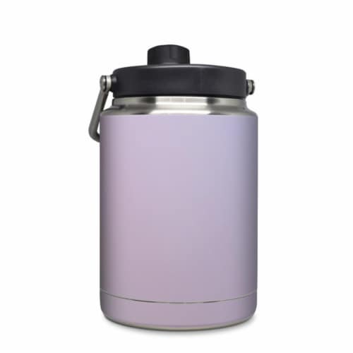 DecalGirl YHG-COTTONCANDY Yeti Rambler 0.5 gal Jug Skin - Cotton Candy Perspective: front