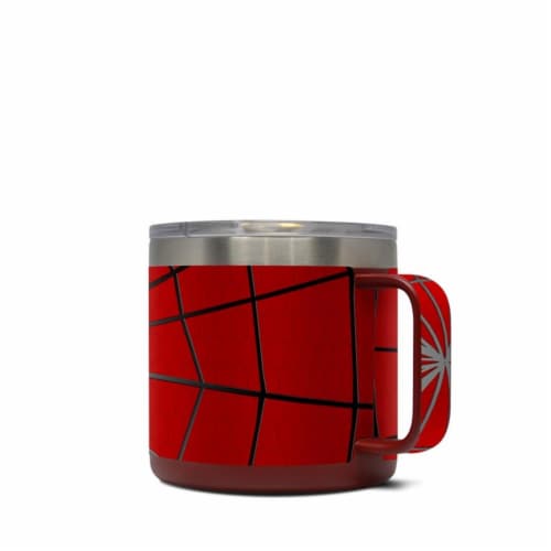 DecalGirl Y14-WEB Yeti 14 oz Mug Skin - Webslinger Perspective: front
