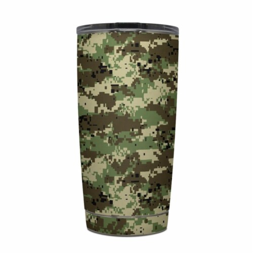 DecalGirl Y20-DIGIWCAMO Yeti Rambler 20 oz Tumbler Skin - Digital Woodland  Camo, 1 - QFC