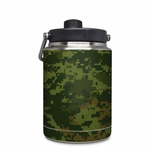 DecalGirl YHG-CADCAMO Yeti Rambler 0.5 gal Jug Skin - CAD Camo Perspective: front