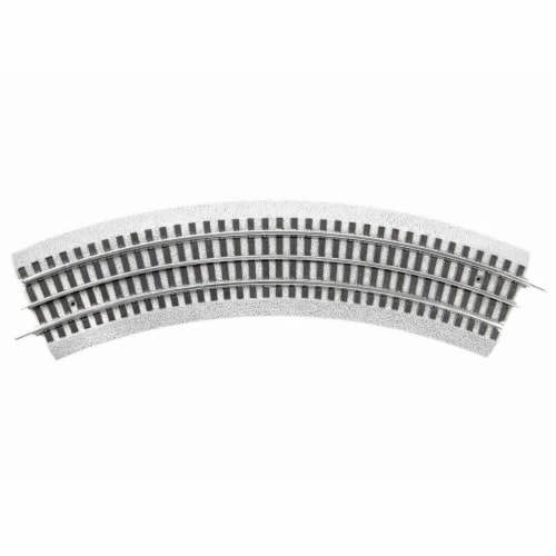 Lionel LNL85390 White O36 Curve Fastrack - Pack of 4 Perspective: front