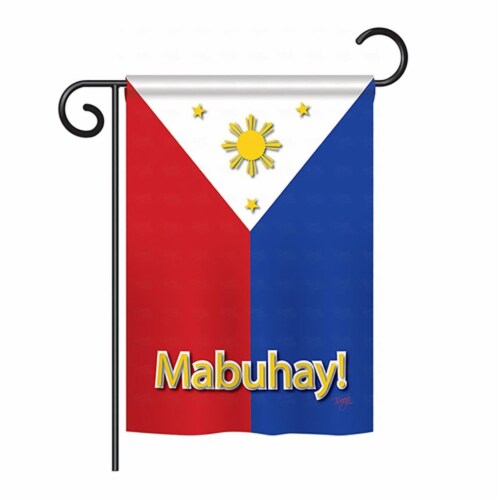 Smith’s Food and Drug - Breeze Decor BD-CY-GS-108097-IP-BO-D-US13-BD 13 x  18.5 in. Philippines Flags of the World Nat, 1