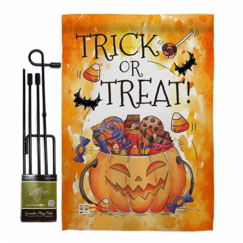 Breeze Decor BD-HO-GS-112078-IP-BO-D-US18-BD 13 x 18.5 in. Trick or Treat Candys Fall Hallowe Perspective: front