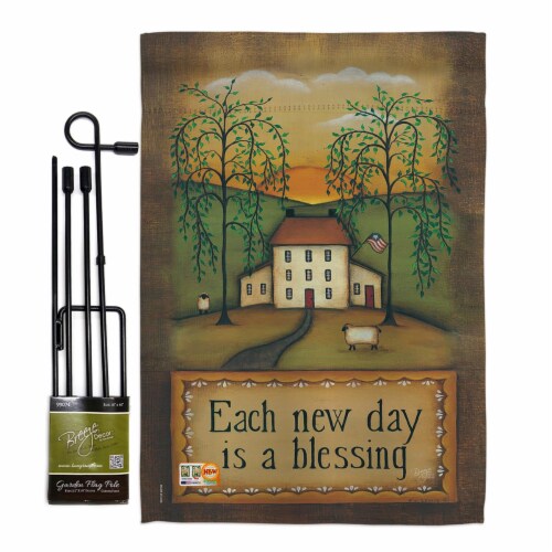 Breeze Decor Sh Gs Ip Bo D Us18 Sb 13 X 18 5 In Each New Day Inspirational Sweet H 1 Kroger