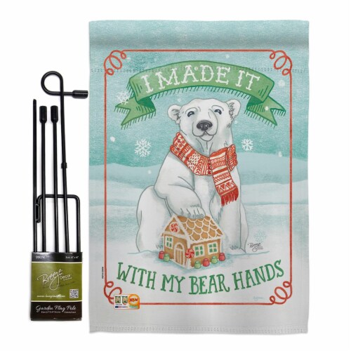 Breeze Decor Xm Gs Ip Bo D Us18 Wa 13 X 18 5 In My Bear Hands Winter Christmas Imp 1 Fry S Food Stores