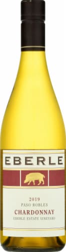 Eberle Chardonnay White Wine Perspective: front