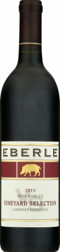 Eberle Vineyard Selection Cabernet Sauvignon Red Wine Perspective: front