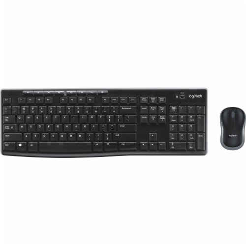 Logitech Wireless Combo Keyboard & Mouse 920004536 Perspective: front