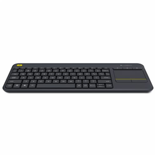 uddannelse Violin Indsprøjtning Logitech Wireless Touch Keyboard K400 Plus - Black, 1 ct - Fry's Food Stores