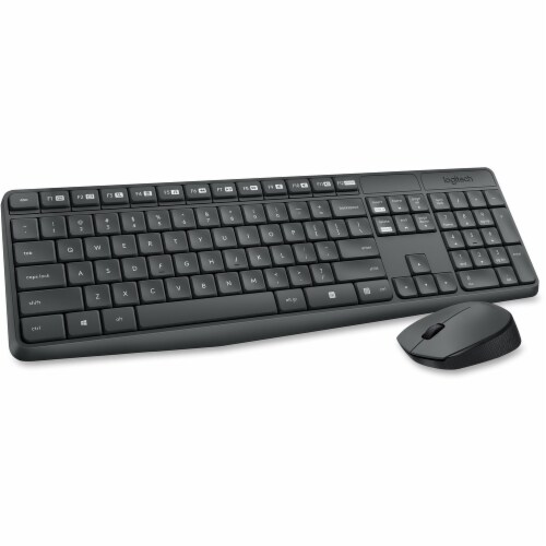 Logitech  Keyboard & Mouse 920007897 Perspective: front