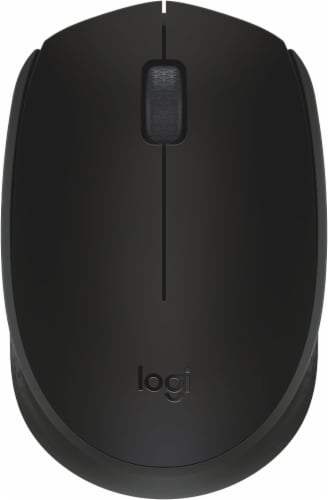 Logitech M170 Wirelss Mouse - Black Perspective: front