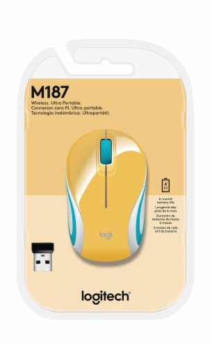 Logitech M187 Mini Mouse, 1 - King Soopers