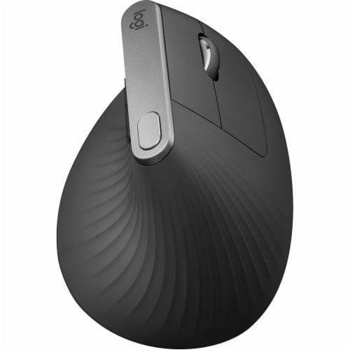 Logitech MX Vertical Wireless Mouse - Graphite Perspective: front