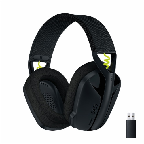 Logitech G435 Wireless Gaming Headset - Black Perspective: front