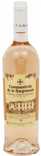 Commanderie De La Bargemone Rose Perspective: front