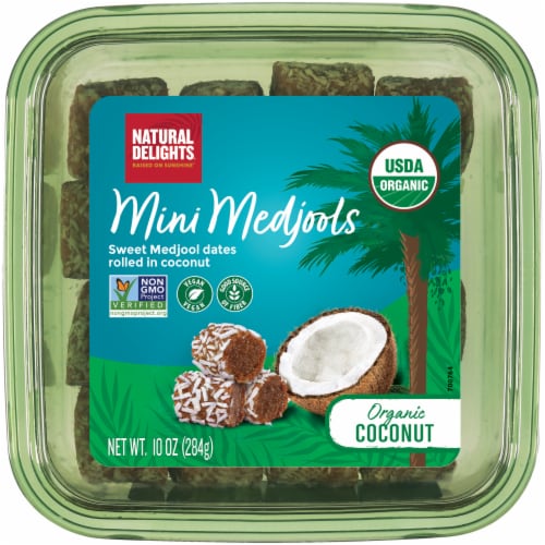 Natural Delights® Mini Medjools Perspective: front