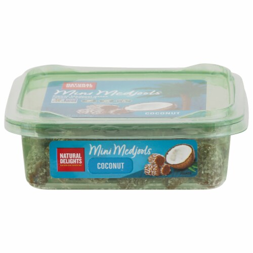 Bard Valley Natural Delights® Coconut Medjool Date Rolls Perspective: front