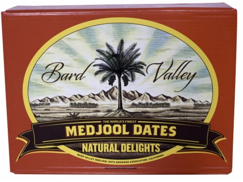 Bard Valley Natural Delights Medjool Dates Perspective: front