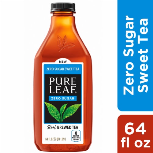 Pure Leaf® Zero Sugar Sweet Iced Tea Carton Perspective: front