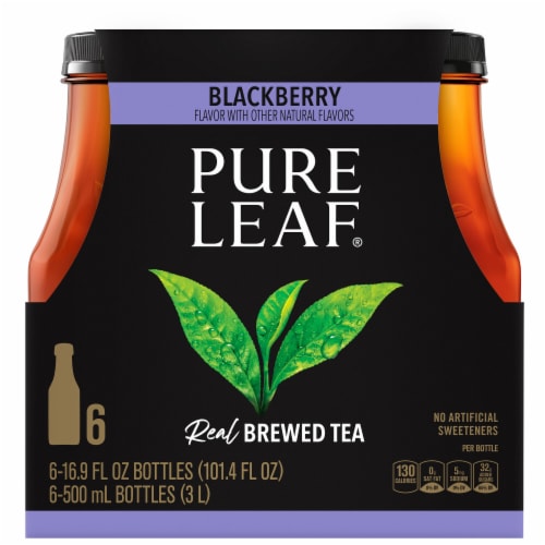 Pure Leaf® Blackberry Black Iced Tea Multipack Bottles Perspective: front