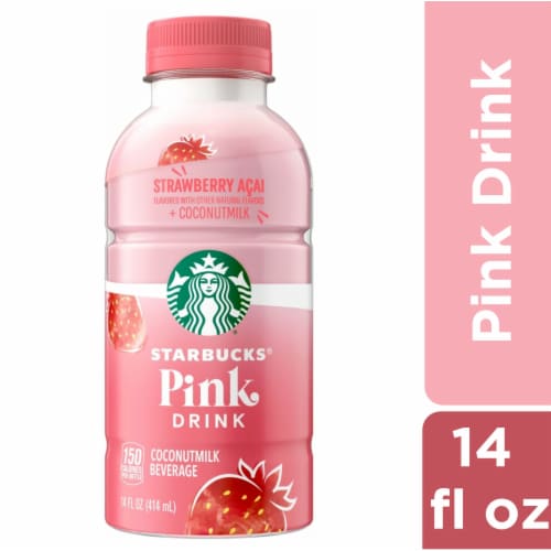 Starbucks® Strawberry Acai Pink Drink Perspective: front