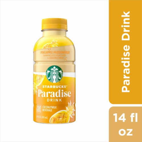 Starbucks® Pineapple Passionfruit Paradise Carton Perspective: front