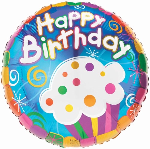 Burton + Burton Birthday Balloon Perspective: front