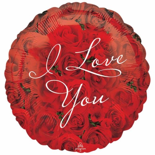 Burton + Burton I Love You Balloon Perspective: front
