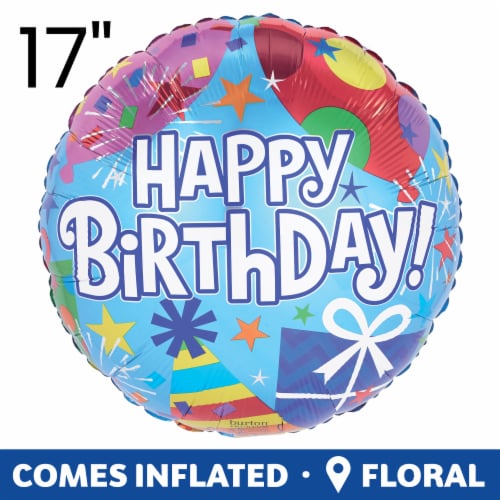 HAPPY BIRTHDAY Helium Filled Balloon 1 ct Kroger