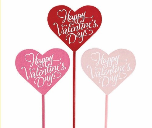 burton + BURTON Assorted Valentine's Day Heart Pick Perspective: front