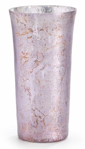 burton + BURTON Lavender Glass Vase Perspective: front