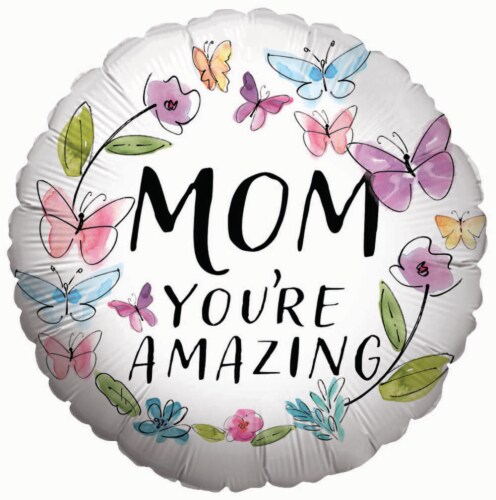burton + BURTON Mom You're Amazing Balloon Perspective: front