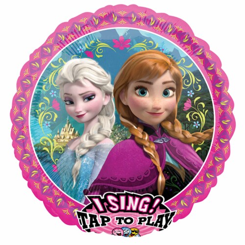 burton+BURTON Frozen Sing-A-Tune Balloon Perspective: front