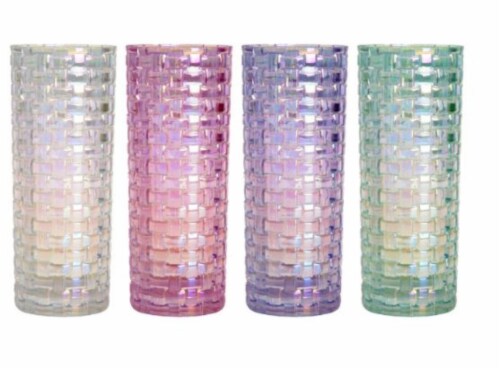 Basket Weave Vase - Vase Color May Vary Perspective: front