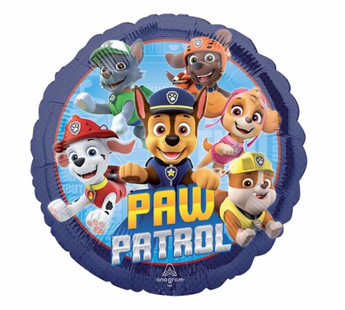 PAW PATROL MOVIE Helium Filled Balloon Perspective: front