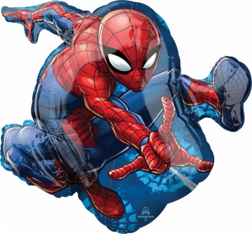 Spiderman Shape Balloon Perspective: front