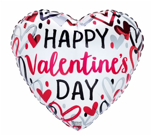 burton + BURTON Happy Valentine's Day Balloon Perspective: front