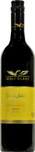 Wolf Blass Yellow Label Shiraz Perspective: front