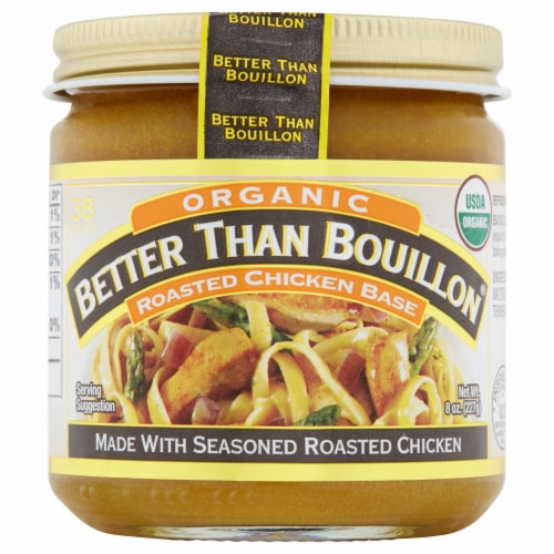 Better Than Bouillon® Organic Roasted Chicken Base Perspective: front