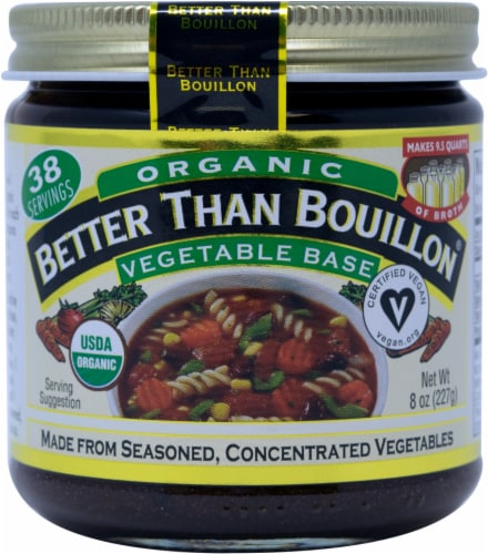 Better Than Bouillon® Organic Vegetable Base, 8 oz - Kroger