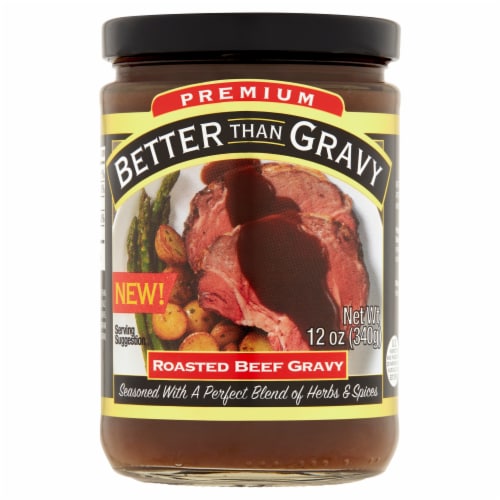 Better Than Gravy Roasted Beef Gravy Perspective: front